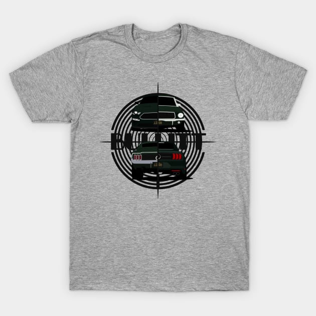 Bullitt Generations T-Shirt by AutomotiveArt